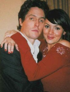 Martine McCutcheon and Hugh Grant
