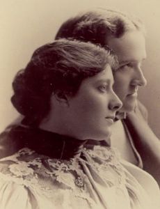 Julia Marlowe and Robert Taber