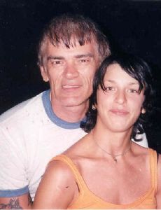 Dee Dee Ramone and Barbara Zampini