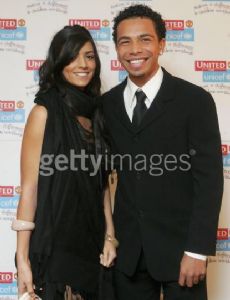 Anara Atanes and Kieran Richardson