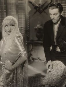 Cesar Romero and Marlene Dietrich