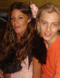 Alessia Fabiani and Roger Garth