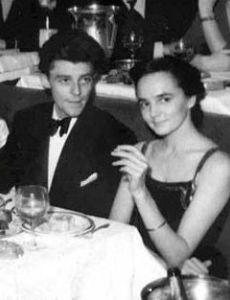 Gerard Philipe and Nicole Fourcade