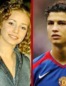 Cristiano Ronaldo and Luciana Abreu