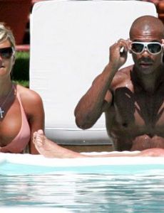 Marcus Bent and Danielle Lloyd