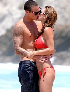 Corey Bohan and Audrina Patridge