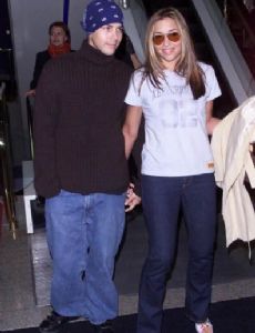 Stuart Zender and Melanie Blatt