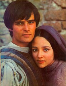 Olivia Hussey and Leonard Whiting