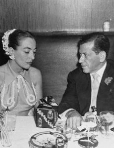 Joan Crawford and Manny Sachs