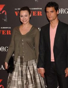 Natalia Verbeke and Miguel Abellán