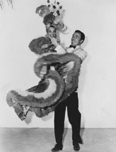 Carmen Miranda and Cesar Romero