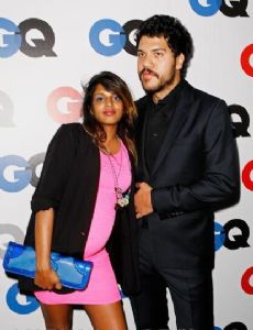 M.I.A. and Benjamin Brewer