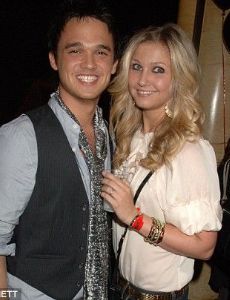Gareth Gates and Suzane Mole