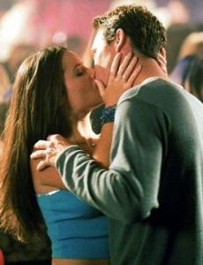 Holly Combs and Brian Krause