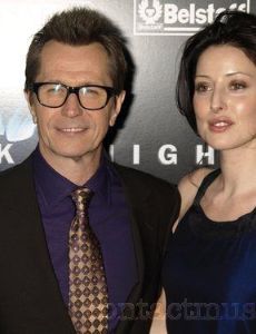Gary Oldman and Alexandra Edenborough