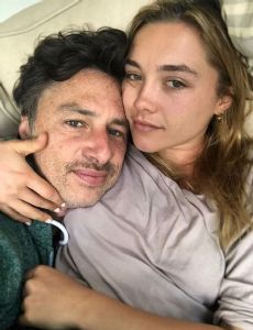 Zach Braff and Florence Pugh