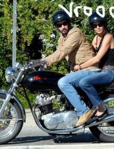 Keanu Reeves and Trinny Woodall