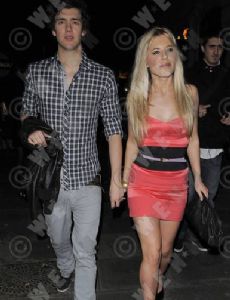 Mollie King and Andy Brown