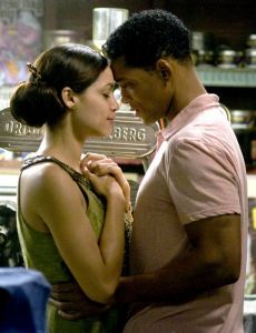 Rosario Dawson and Will Smith