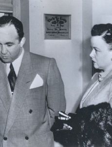 Mickey Cohen and Lavonne Cohen