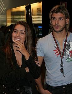 Miguel Veloso and Bruna Duarte