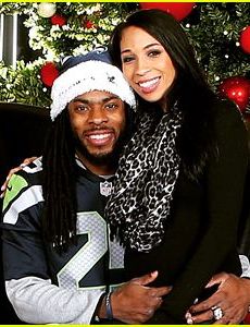 Richard Sherman and Ashley Moss