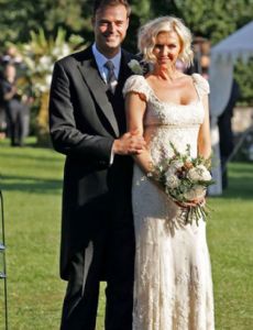 Sophie Siegle and Jamie Theakston
