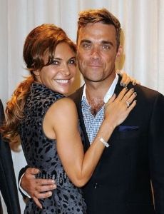 Robbie Williams and Ayda Field