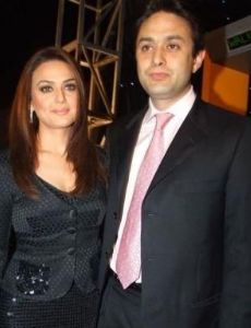 Preity Zinta and Ness Wadia