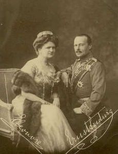 Ernest Louis, Grand Duke of Hesse and Princess Eleonore Of Solms-hohensolms-lich