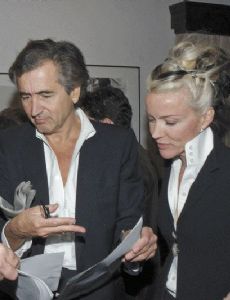 Daphne Guinness and Bernard-henri Lévy