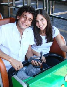 Pérola Faria and Rafael Almeida