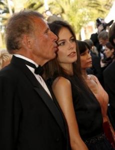 Patrick Poivre d'Arvor and Agathe Borne