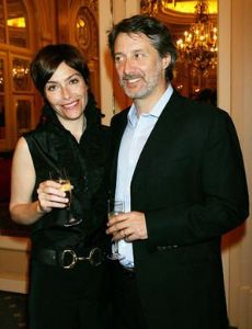 Antoine De Caunes and Daphné Roulier