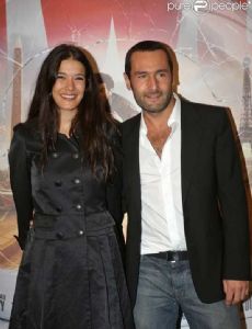 Gilles Lellouche and Mélanie Doutey