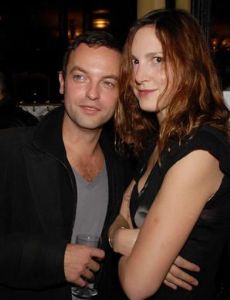 Justine Lévy and Patrick Mille