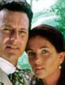 Francis Huster and Cristiana Reali