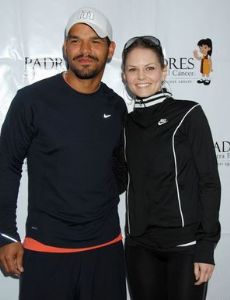 Amaury Nolasco and Jennifer Morrison