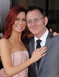 Michael Emerson and Carrie Preston