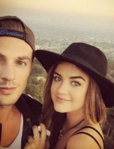 Lucy Hale and Adam Pitts