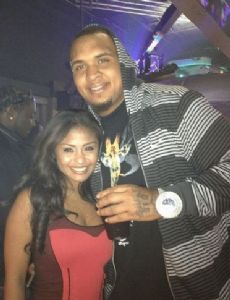 Mike Pouncey and Kristian Fong