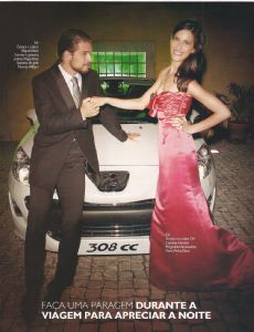 Diogo Morgado and Cátia Oliveira