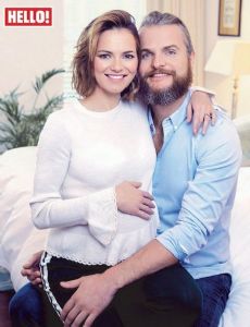 Kara Tointon and Marius Jensen (chiropractor)
