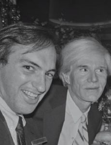 Andy Warhol and Jon Gould