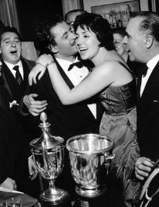 Franca Gandolfi and Domenico Modugno