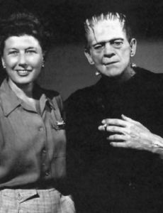 Boris Karloff and Evelyn Hope Helmore