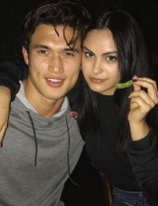 Camila Mendes and Charles Melton