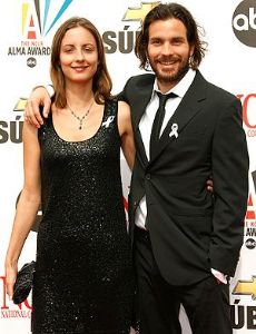 Santiago Cabrera and Anna Marcea