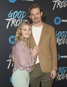 AJ Michalka and Josh Pence
