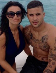 Kyle Walker and Annie Kilner